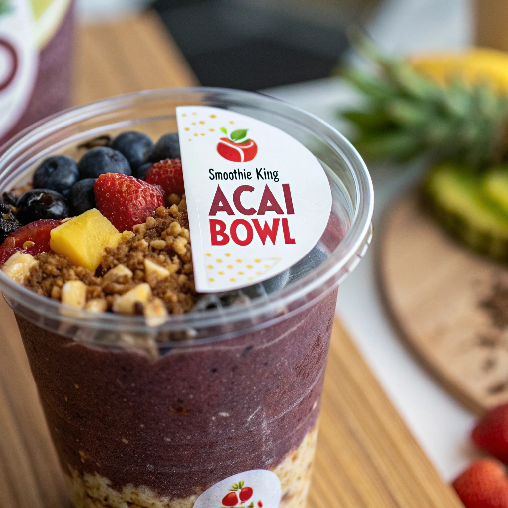 Nutritional Breakdown of Smoothie King Acai Bowl