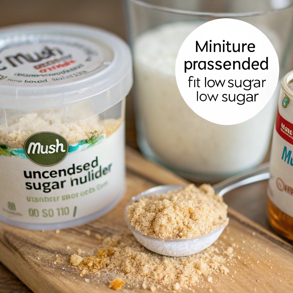 MUSH for a low-sugar diet